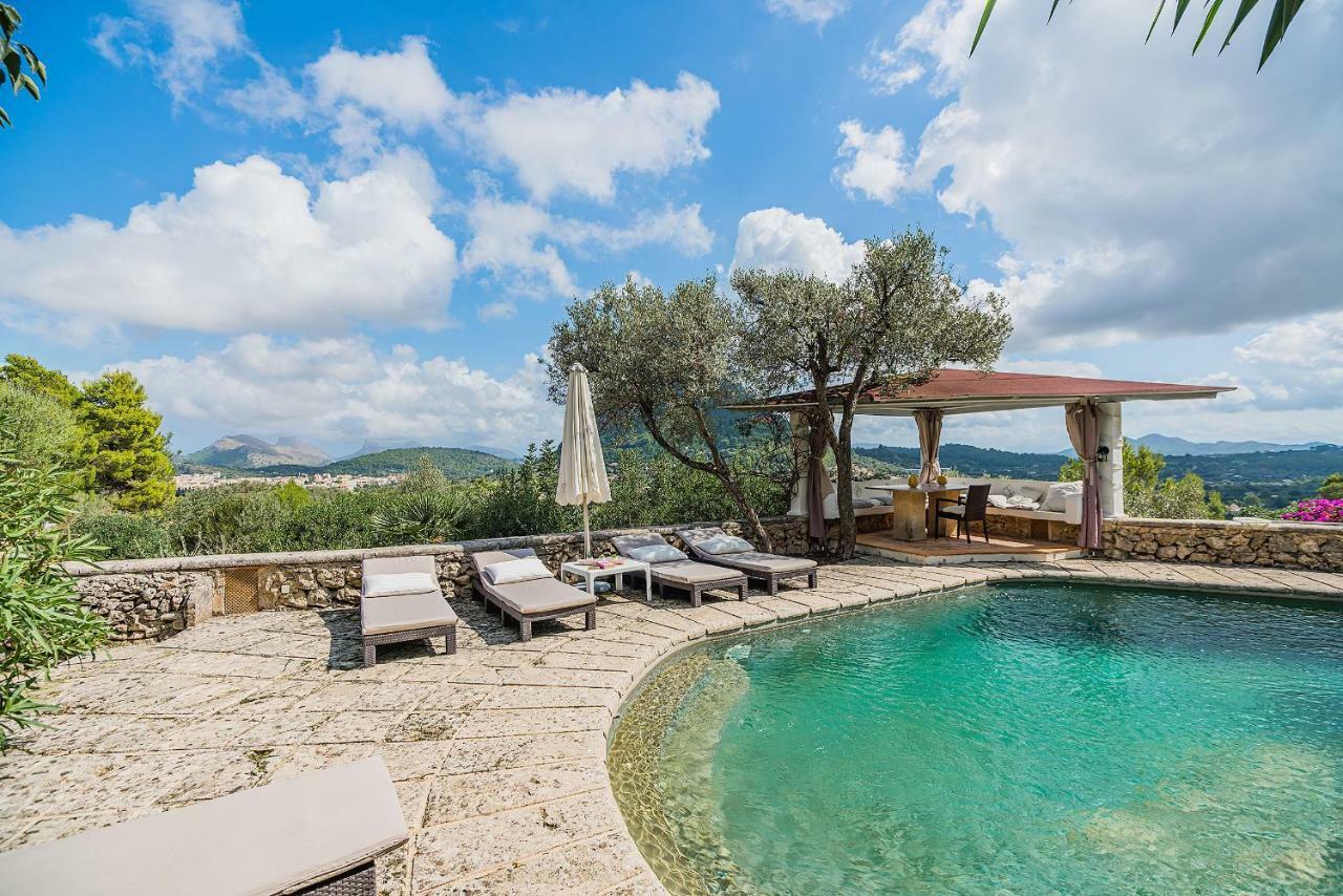 Villa Finca La Belleza à Pollença Extérieur photo